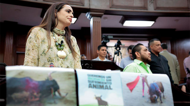 Por un Michoacán que ponga “fin a la crueldad como espectáculo”, respalda Sandra Arreola prohibición de la tauromaquia 