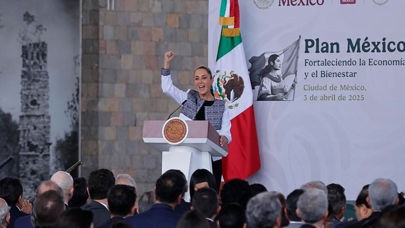 Agradece Bedolla respaldo de Sheinbaum para el desarrollo de comunidades  