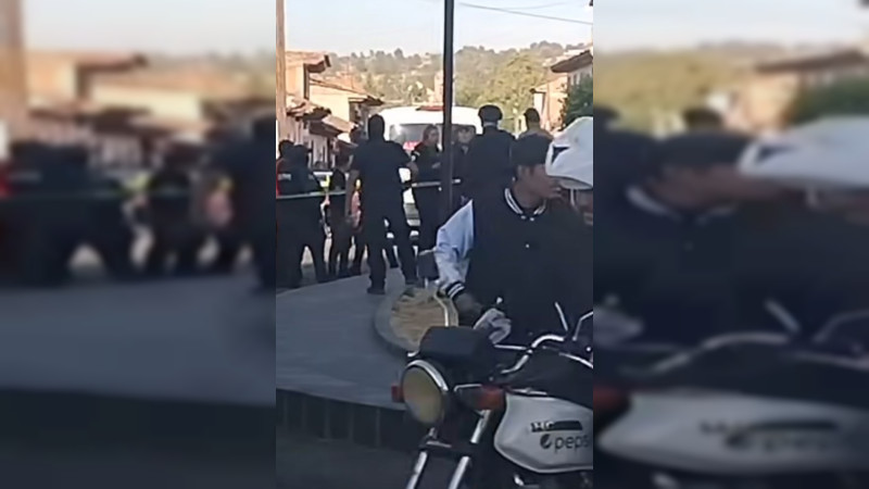 Matan a hombre en la glorieta del Monumento a la Madre en Pátzcuaro, Michoacán 