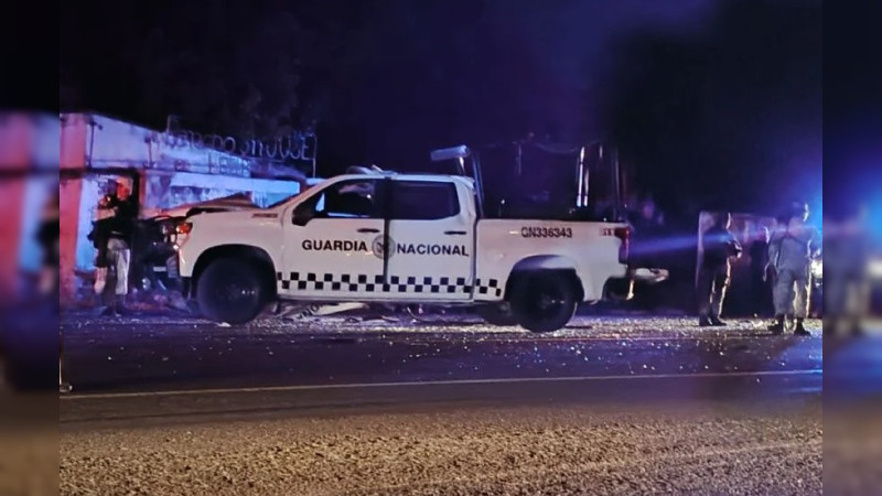 Hieren de bala a un agente de la GN, en persecución y balacera en límites de Michoacán con Guerrero 