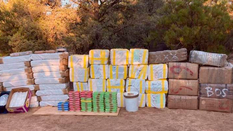 Se han decomisado 65 millones de dosis de opioides sintéticos en Operación Frontera Norte 