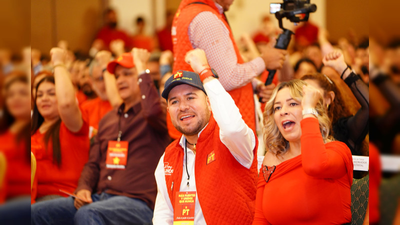 De la mano del pueblo el PT se consolida en Michoacán: Reyes Galindo  