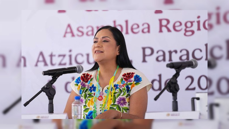 Comunidades purépechas de Michoacán recibirán el FAISPIAM: Ariadna Montiel 