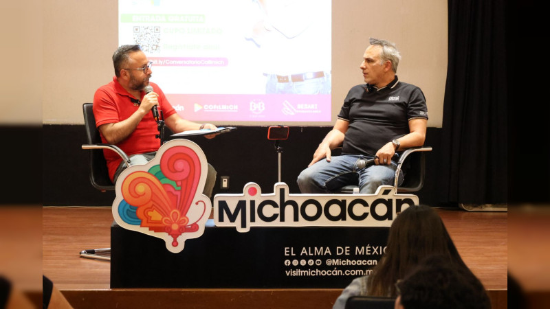 En Sectur, Julio Bracho comparte experiencia con actores michoacanos 
