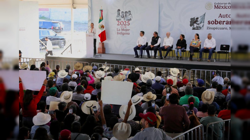 Celebra Bedolla arranque en Michoacán de programa Cosechando Soberanía