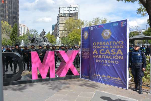 Arranca megaoperativo decembrino de seguridad en la Ciudad de México - Foto 0 