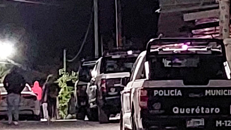 Dos muertos y dos heridos, saldo de una agresión a balazos en la San Pedro Mártir, en Querétaro  