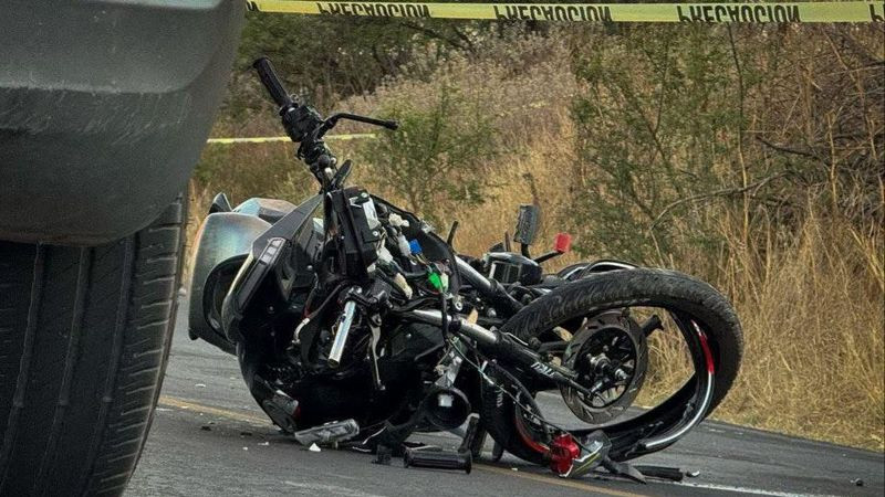 Motociclista pierde la vida en accidente camino a El Lobo, en El Marqués, Querétaro 