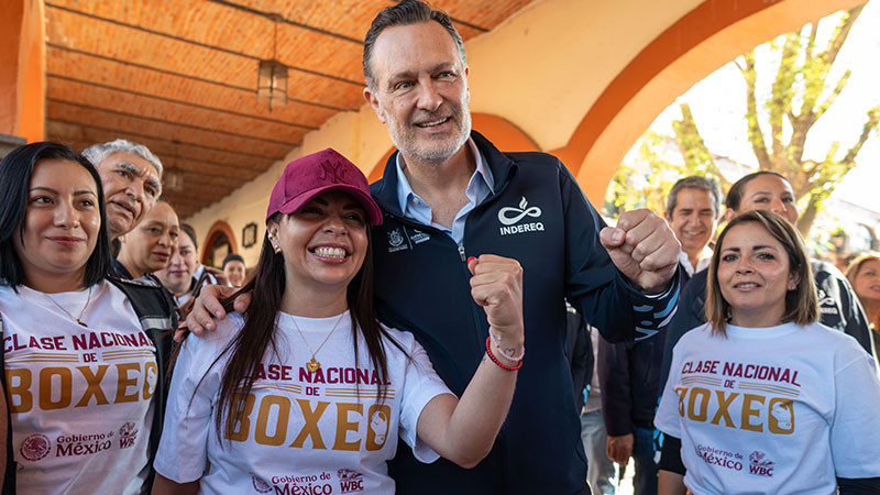 Se unió Querétaro a la Clase Nacional Boxeando por la Paz 