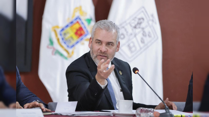 Michoacán baja 46 % homicidio doloso en marzo: Bedolla 