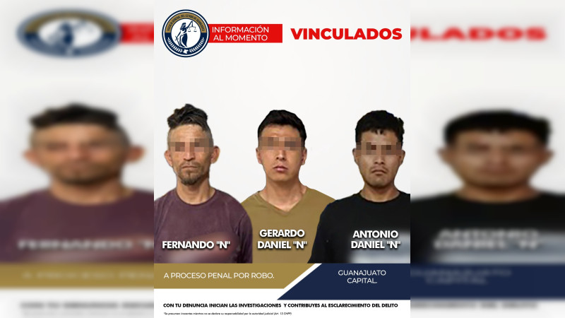 Caen tres presuntos asaltantes que aterrorizaron a estudiantes en Guanajuato capital 