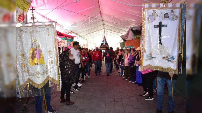 Querétaro: Más de 100 mil fieles han visitado la Basílica de Soriano 