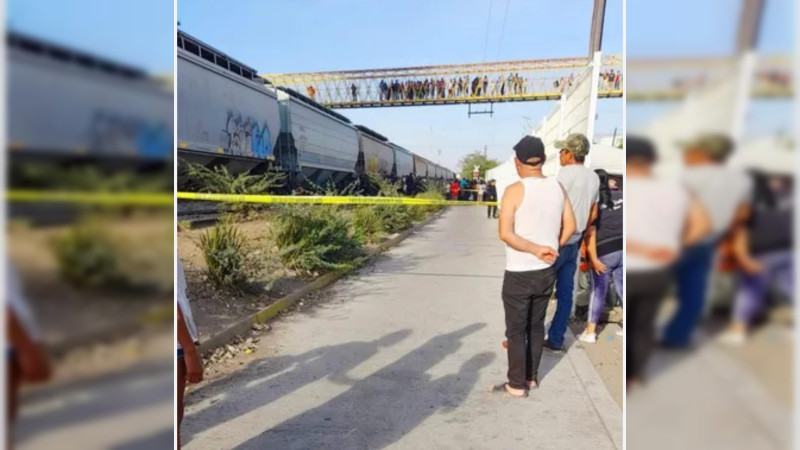 Asaltan el tren en Michoacán: Se llevan 155 paquetes de televisores nuevos 