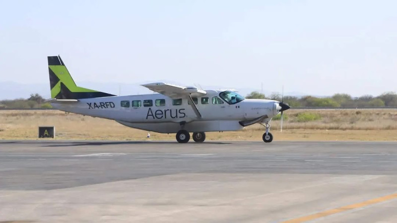 Aerus pospone acto inaugural del vuelo Lázaro Cárdenas – Uruapan y AIFA
