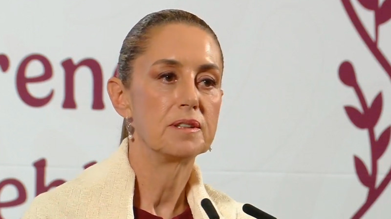 Rechaza Sheinbaum que su estrategia de seguridad sea como la de Felipe Calderón 