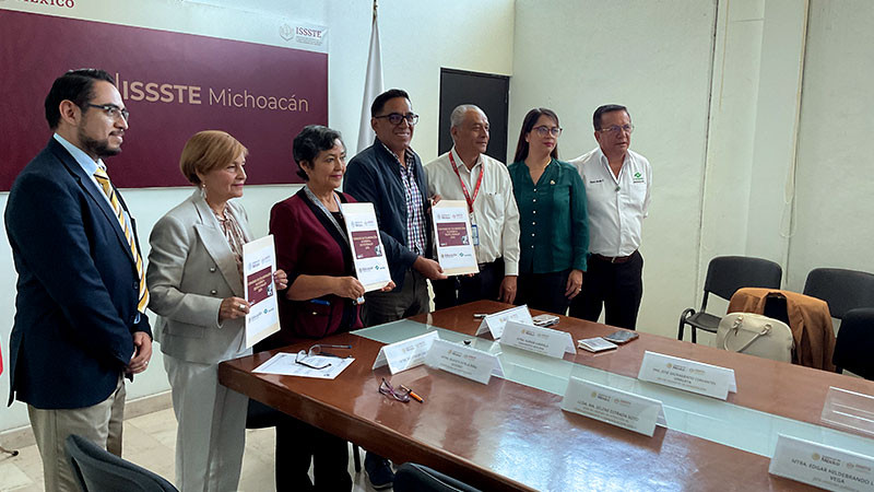 Firmaron ISSSTE Michoacán y Conalep convenio de capacitación 