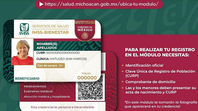 Credencialízate con IMSS Bienestar y obtén consultas y medicamentos gratuitos 