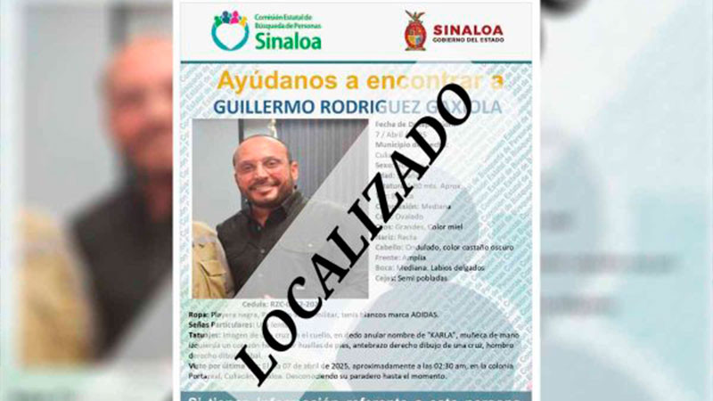 Localizan sin vida al dueño del centro de rehabilitación “Shaddai” tras ser secuestrado en Culiacán, Sinaloa 