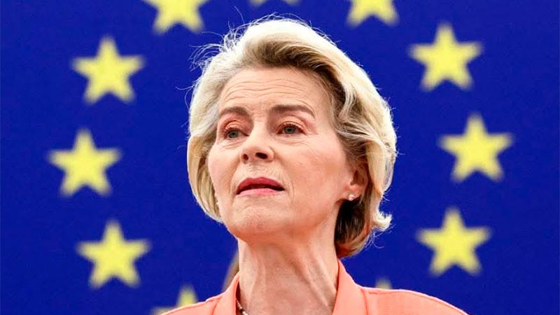 Pide Ursula von der Leyen a China que actúe ante la guerra arancelaria de Donald Trump 