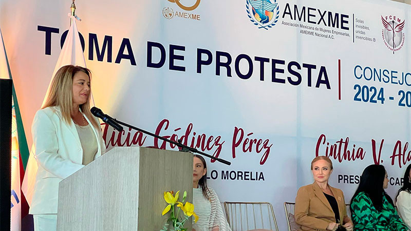 Mujeres empresarias, pilar para la economía de México, reconoce Gobierno de Morelia 