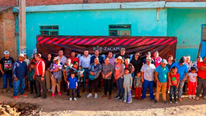 Ponen en marcha obras en Zacapu, la transformación sigue: Mónica Valdez Pulido 