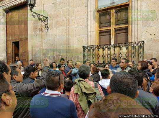 Radicalizarán acciones de protesta, manifestantes del sector salud en Michoacán - Foto 1 