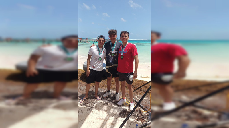 Clasifican 16 nadadores queretanos de aguas abiertas a Olimpiada Nacional CONADE 2025