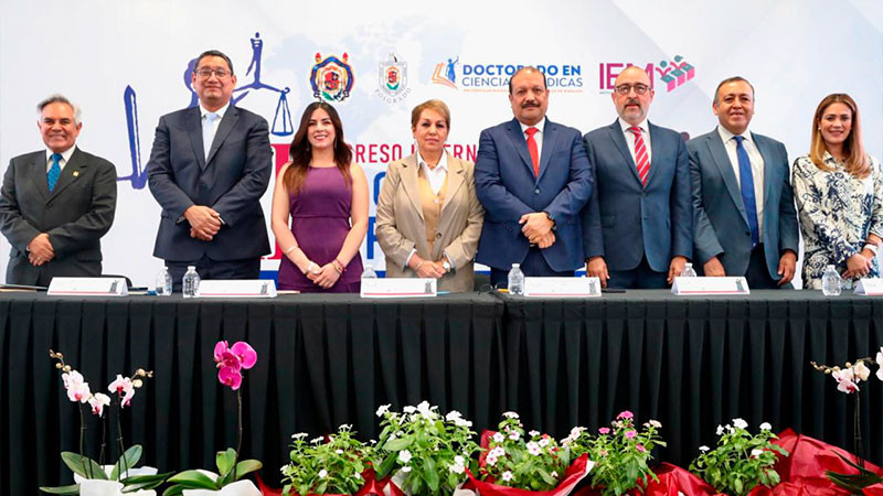 IEM participa en Congreso Internacional de Ciencias Jurídicas organizado por la UMSNH 