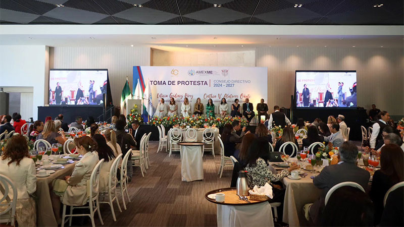 Xóchitl Ruiz reconoce aporte de AMEXME para el impulso y empoderamiento de las mujeres empresarias 