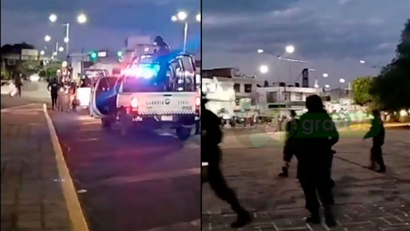 Detienen a cinco presuntos normalistas tras bloqueos simultáneos y quema de vehículo en Michoacán  