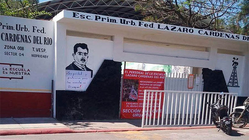 SEE Michoacán alista denuncia ante el caso de la Primaria Lázaro Cárdenas 