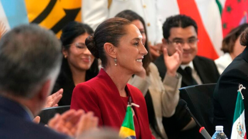 Fue bien recibida propuesta de Cumbre para el Bienestar de Latinoamérica: Sheinbaum 