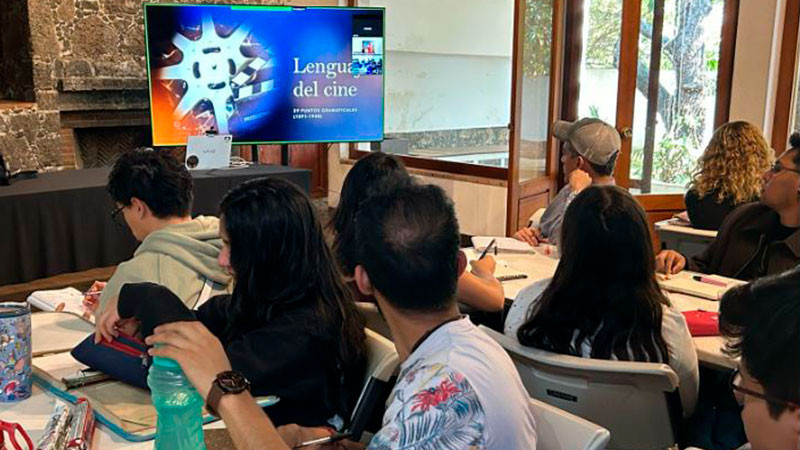Inició diplomado de cine de la Secretaría de Cultura de Michoacán y la organización Sembrando Cine 