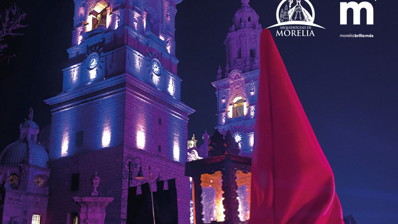 Procesión del Silencio, evento estelar de actividades de Semana Santa en Morelia 