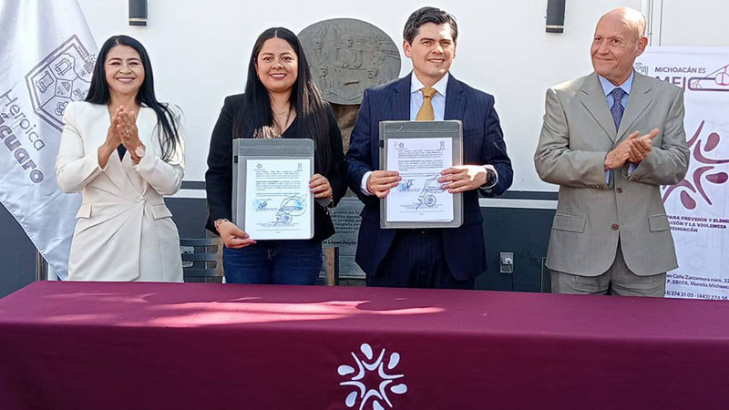 Consejo contra la Discriminación y Zitácuaro firman alianza por igualdad y derechos humanos 