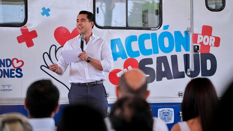 Encabeza Felifer Macías arranque del programa "Acción por tu Salud" 