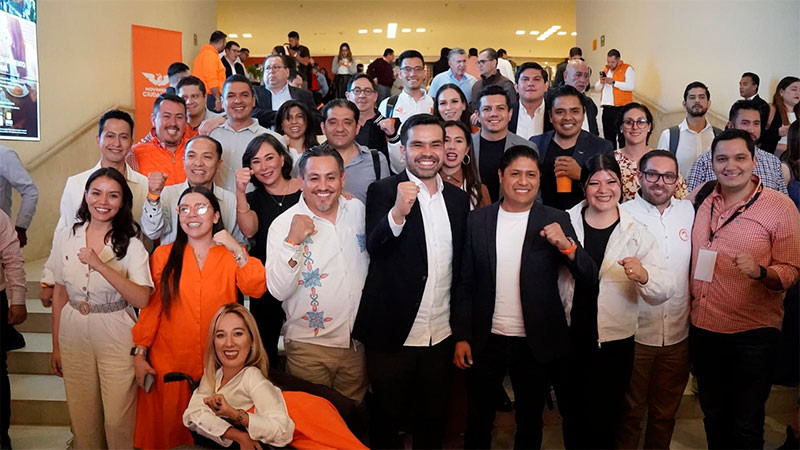 Víctor Manríquez González es nombrado Coordinador Estatal de Movimiento Ciudadano en Michoacán 