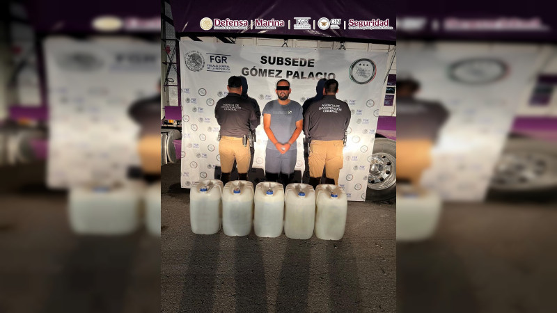 Detienen a dos personas en operativos carreteros por transporte de sustancias ilícitas, en Durango y Coahuila 