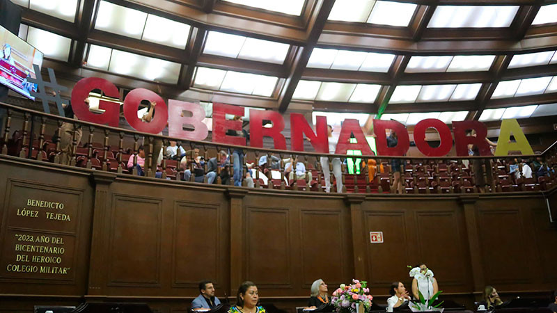 Celebra Nalleli Pedraza aprobación de la iniciativa de GobernadorA por parte del Congreso de Michoacán 