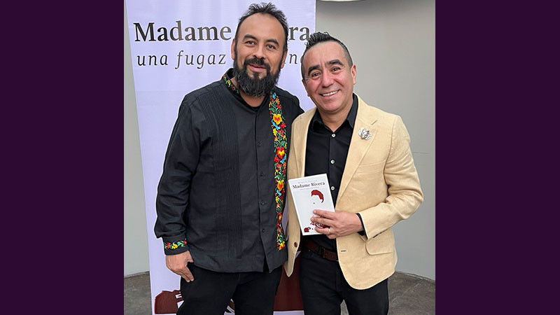 Presenta Misha, en el Museo de Arte Contemporáneo Querétaro, el libro “Madame Rivera, una fugaz parisina” 