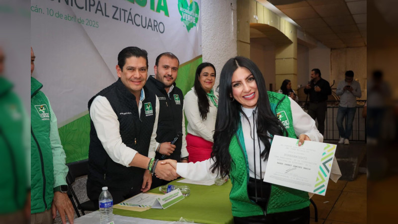 PVEM Michoacán fortalece sus estructuras municipales: Neto Núñez 