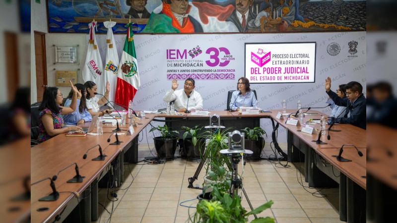 Aprueba el IEM criterios para garantizar la equidad e imparcialidad en campañas y veda electoral del proceso extraordinario del Poder Judicial 