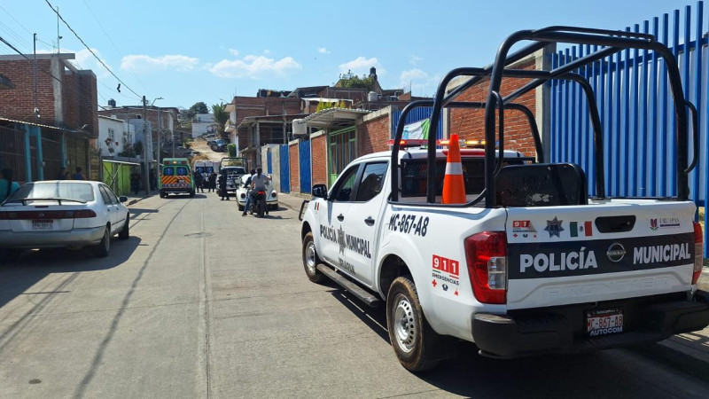 Balean a mujer en Uruapan, Michoacán; resultó herida 