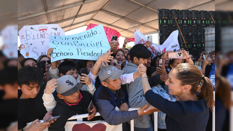 Plan México: En su visita a Zacatecas, anuncia Sheinbaum construcción de Hospital Regional de Guadalupe y 20 mil viviendas  