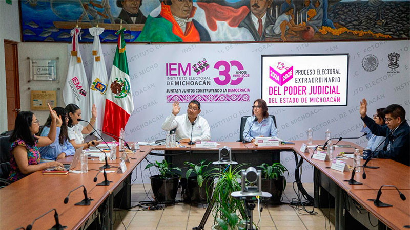 Aprueba el IEM lineamientos para la realización de foros de debate entre candidaturas a juzgadoras del Poder Judicial 