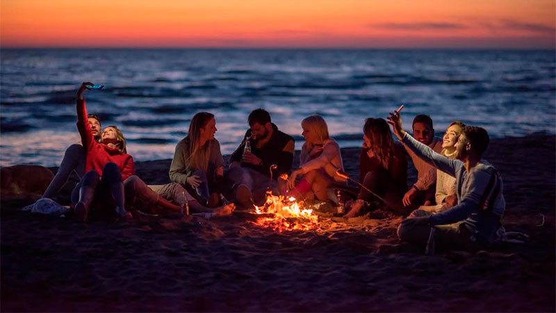 Llama Protección Civil Michoacán a no realizar lunadas ni acampar en Las Playas de Lázaro Cárdenas por Mar de Fondo  