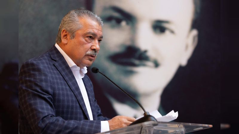 "Luchar por la justicia social en Michoacán es honrar la memoria de Francisco J. Múgica": Morón