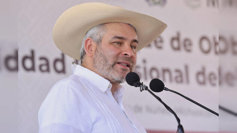 Acusa Bedolla que delincuentes sacaron a director de seguridad de Jacona, Michoacán