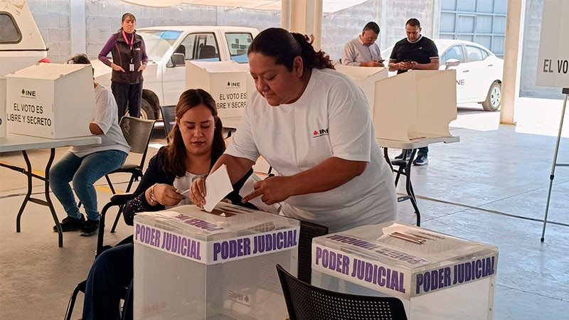 Podrán ingresar a casillas con acordeón para votar por el PJ 