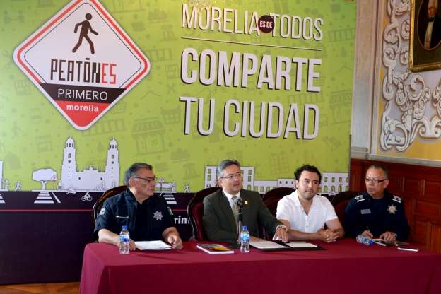 Arranca en Morelia programa “PEATÓNES PRIMERO”, por una cultura de respeto 